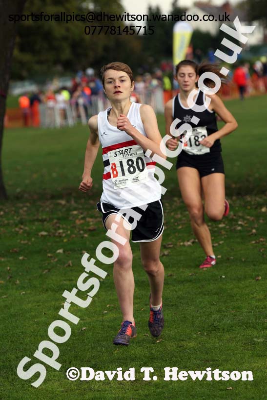 Senior womens Northern Cross Country Relays, Graves Park, Sheffield. Photo: David T. Hewitson/Sports for All Pics